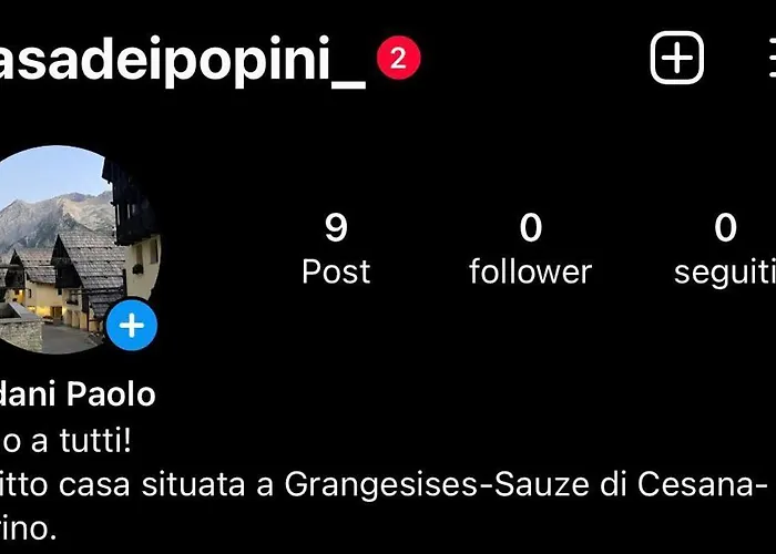 Casa Dei Popini شقة Grangesises